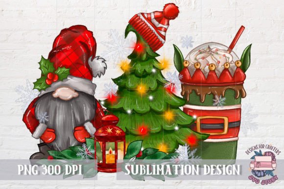 A Festive Graphic Asset for Chocolate & Coffee Brands