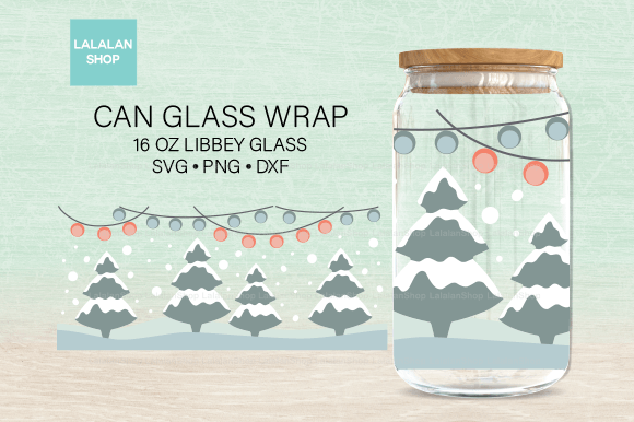 A Graphic Designer Reviews the Christmas Trees Glass Wrap