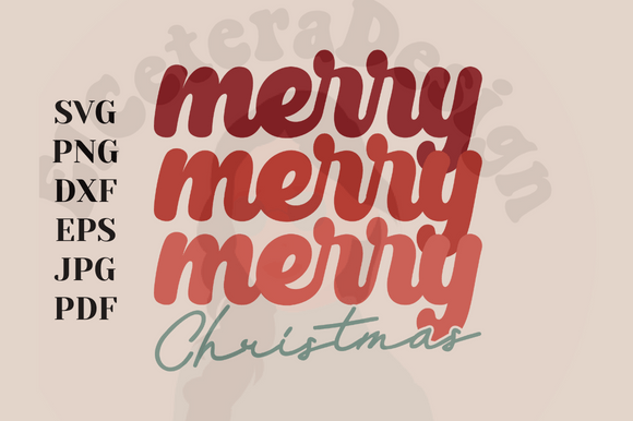 A Retro Christmas Design for Modern Embroidery Projects