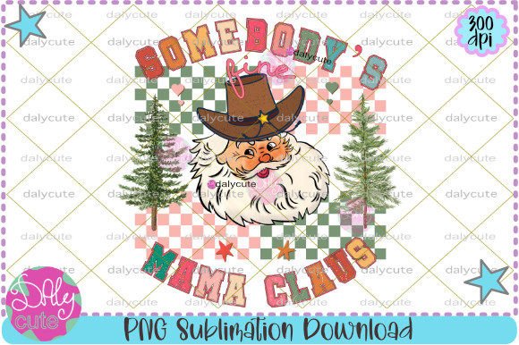 A Retro Santa Claus Graphic for Holiday Marketing
