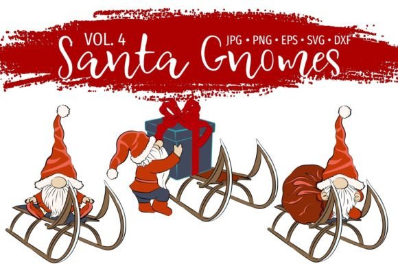 A Review of the Santa Sleigh Gnome Graphics Bundle for Client Work