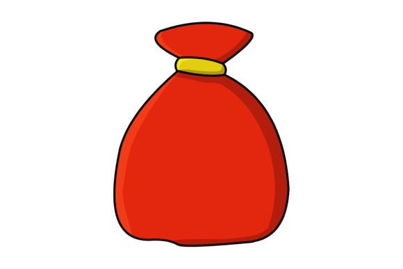 A Santa Sack Graphic for Cozy Seasonal Illustrations