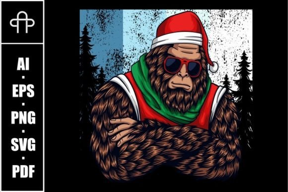Bigfoot Christmas Graphics: A Designer's Review