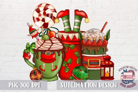 Christmas Elves PNG Graphics for Crafters & Entrepreneurs