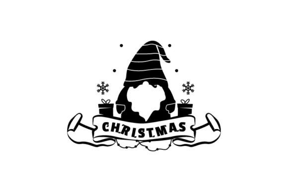 Christmas Lettering Badge Design for Graphics and Illustrations
